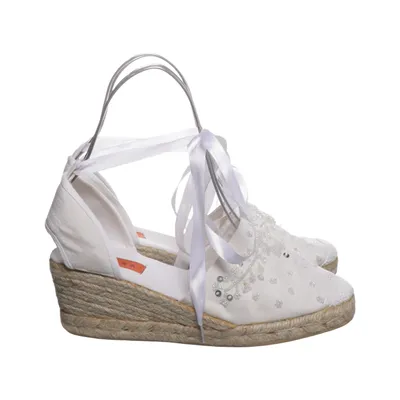 Chaussure compensées (Blanc) de Akira