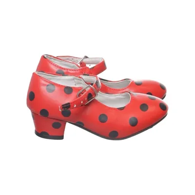 Chaussures de danse (Rouge, Noir) de Flamenco