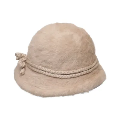Bøllehat (Beige) fra Golden Gate Angora, Polyamid