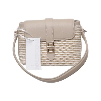 Axelremsväska (Beige, Vit) från David Jones
