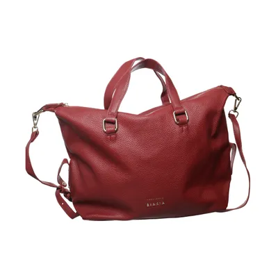 Handbag (Red) from Francesco Biasia Polyester