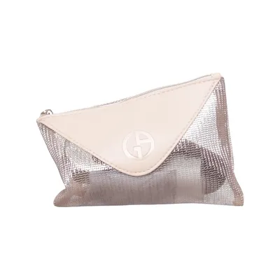 Toilet bag (Beige, Silver) from Giorgio Armani Beauty