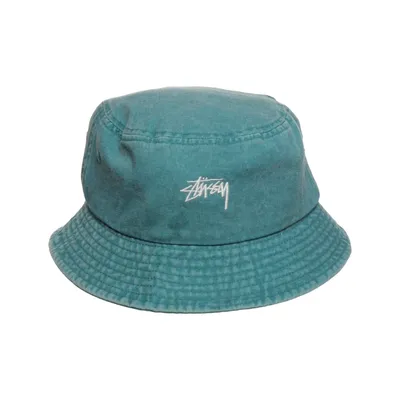 Buckethatt (Grön) från Stüssy Bomull