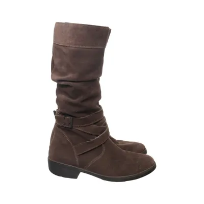 Boots (Brown) from Ricosta Leather, Polyester