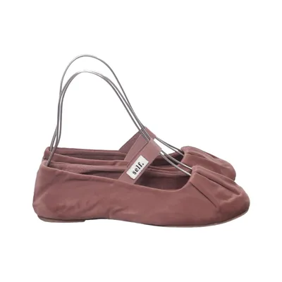 Slippers (Pink) from Self Leather