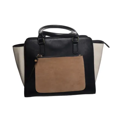 Handväska (Svart, Beige, Vit)