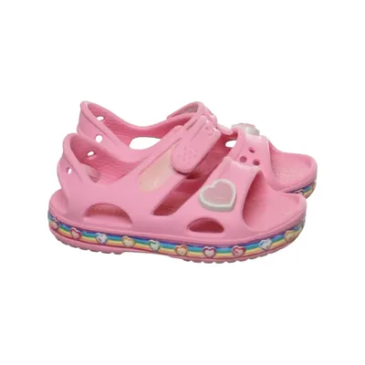 Sandals (Pink, Multicolored) from Crocs