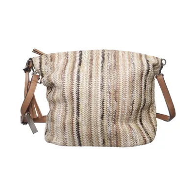Shoulder-bag (Beige, Brown, Multicolored) from Suri Frey Polyester