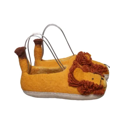 Hausschuhe (Gelb, Braun, Schwarz) von Mother Earth