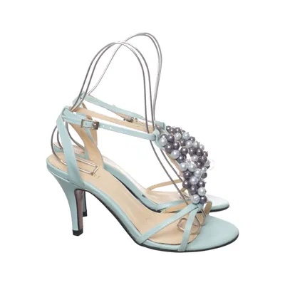 Sandaletten (Blauw) van Honey Girl Leer