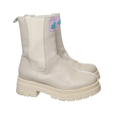 Chelsea boots (Beige) fra Méliné Læder