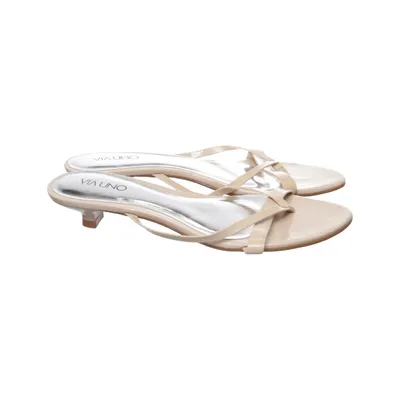 Mules (Beige) från Via Uno Skinn