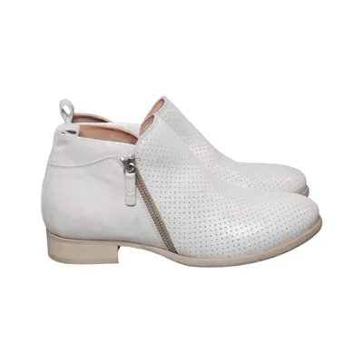 Ankle boots (Gray) from Viola Leather