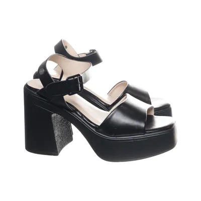 Sandales à talons hauts (Noir) de Refresh Faux cuir