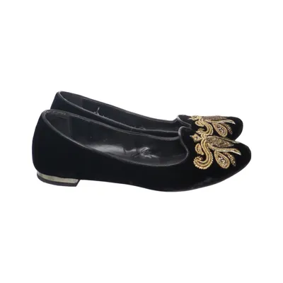 Ballerinas (Schwarz, Gold) von Mango Touch