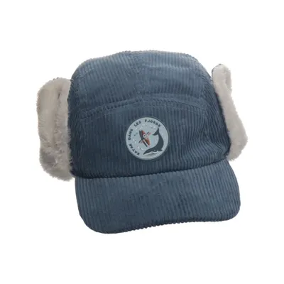 Trapper hat (Blue, White) from Sergent Major