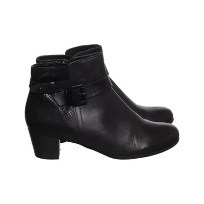 Bottes à talons (Noir) de Leone Cuir