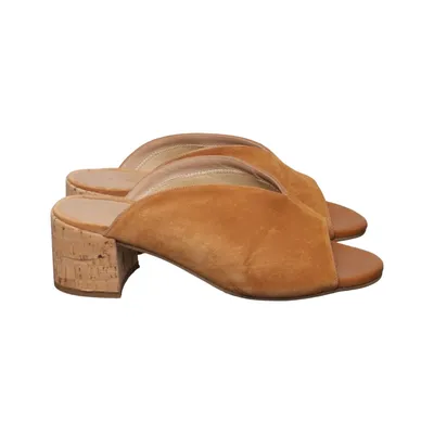 Mules (Marron) de La Shoe Cuir