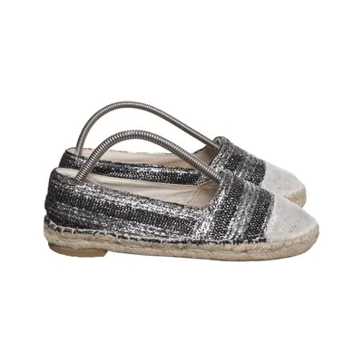 Espadrilles (Silver, Black) from Marquiiz