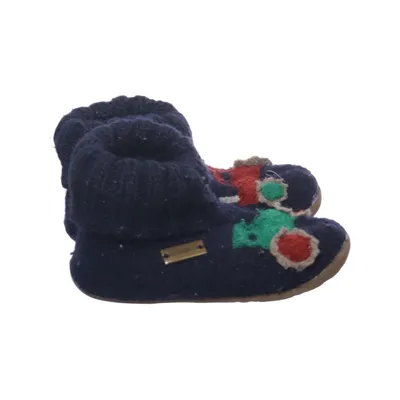 Baby booties (Blue, Multicolored) from Haflinger Wool