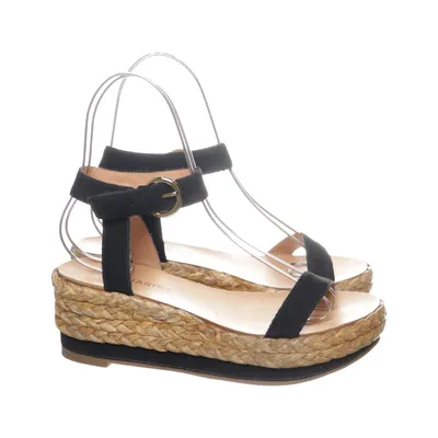 Wedges (Black, Beige) from San Marina Leather