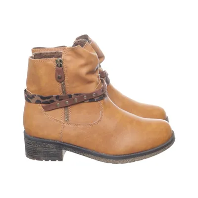 Ankle boots (Brown) from Footflexx Leather