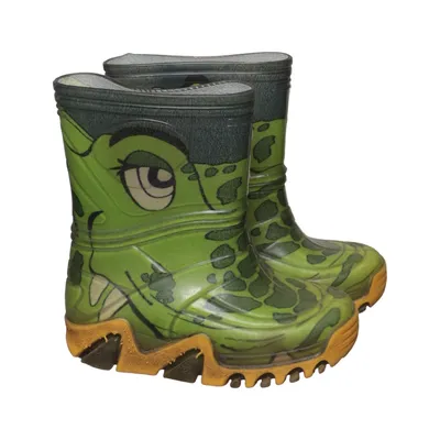 Bottes en caoutchouc (Vert, Jaune, Multicolore) de Demar