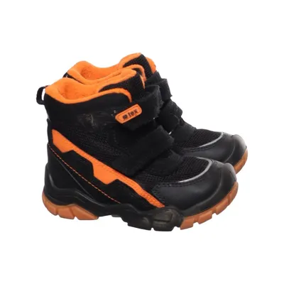 Ankle boots (Black, Orange) from Elefanten Polyester