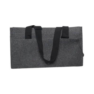Handbag (Gray, Black) from Halfar