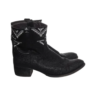 Cowboyboots (Svart, Vit) från Sendra