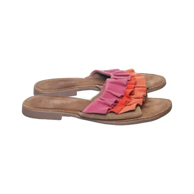 Sandales (Marron, Multicolore) de Lazamani Cuir