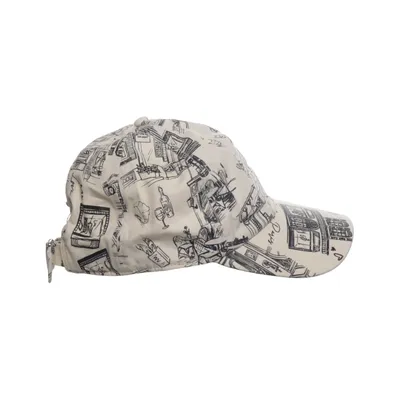 Baseballkasket (Beige, Sort, Hvid) fra Karl Lagerfeld