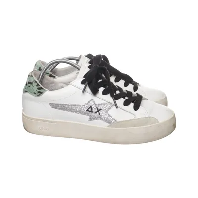 Sneakers (Vit, Svart, Flerfärgad) från Sun68 Skinn
