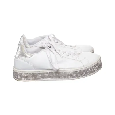 Baskets (Blanc, Argent) de Glo