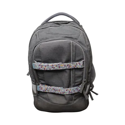 Backpack (Gray, Multicolored) from Satch Polyamide, Polyester, Polyurethane