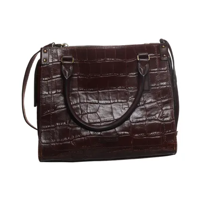 Handbag (Brown) from Fossil Leather
