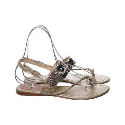 Sandals (Gold, Gray, Multicolored) from Pat Calvin