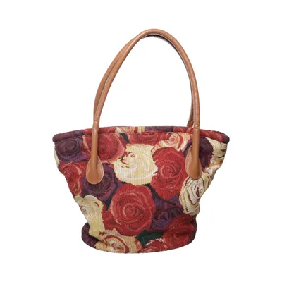 Handbag (Red, Multicolored) from Sander