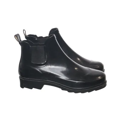 Low rubber boots (Black) from Vox Shoes
