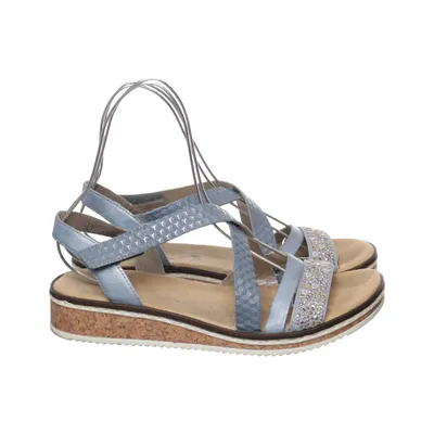 Sandaler (Blå) fra Rieker Læder