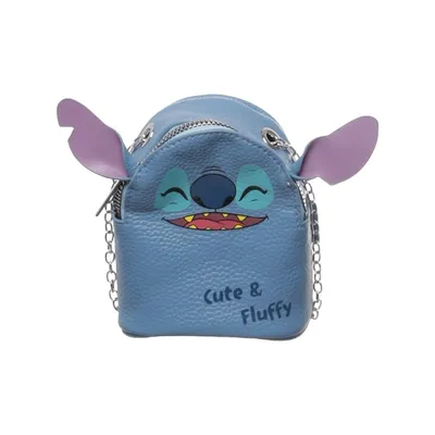 Skuldertaske (Stitch) fra Disney Stitch Polyurethan
