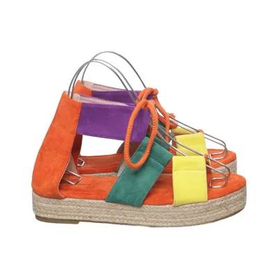 Espadrilles (Orange, Multicolore) de Sergio Todzi