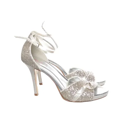 High heel sandals (Silver) from Rainbow Club