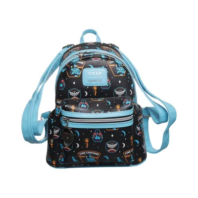 Ryggsäck (Svart, Blå, Flerfärgad) från Loungefly