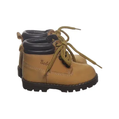 Laced boots (Brown) from Bobbi Shoes