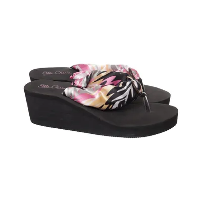 Teenslippers (Zwart, Meerkleurig) van Ella Cruz