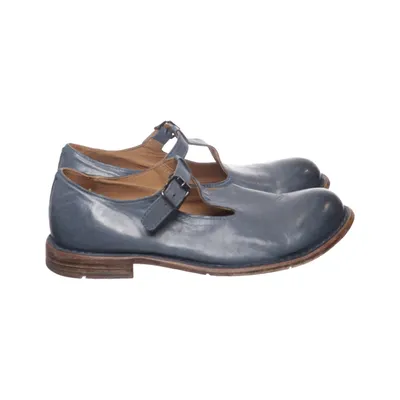 Ballerina's (Blauw) van Moma Leer