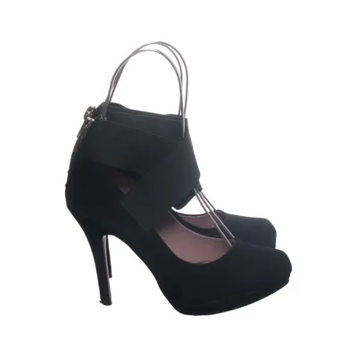 High heels (Black) from SMH Shoes