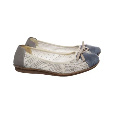Ballet flats (White, Blue, Multicolored) from Rieker Antistress Leather
