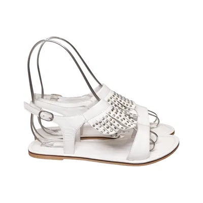 Sandals (White) from Colors of California Leather